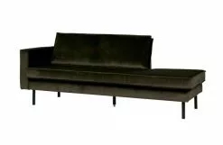 BePureHome Rodeo Daybed Velvet Hunter Mörkgrön -Bord Försäljningsbutik product large 8714713070879 2