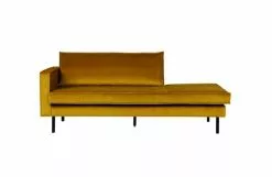 BePureHome Rodeo Daybed Velvet Okergul -Bord Försäljningsbutik product large 8714713073320