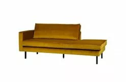 BePureHome Rodeo Daybed Velvet Okergul -Bord Försäljningsbutik product large 8714713073320 2