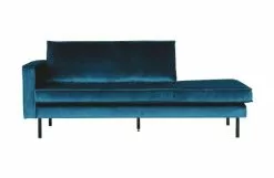BePureHome Rodeo Daybed Velvet Blå