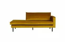 BePureHome Rodeo Daybed Velvet Okergul -Bord Försäljningsbutik product large 8714713073436