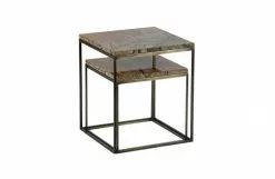 BePureHome Set Med 2 Mjuka Sidobord Marmor Antik Mässing 19 BePureHome Set Med 2 Mjuka Sidobord Marmor Antik Mässing -Bord Försäljningsbutik product large 8714713076208