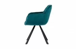 WOOOD Elaine Matstol Stol Sammet Djupt Hav -Bord Försäljningsbutik product large 8714713076581 3