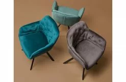 WOOOD Elaine Matstol Stol Sammet Djupt Hav -Bord Försäljningsbutik product large 8714713076581 7