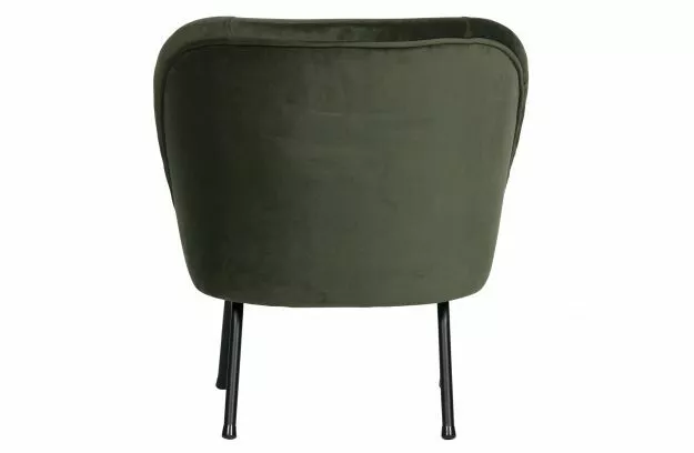 BePureHome Vogue Fauteuil Sammet I Onyx 3 BePureHome Vogue Fauteuil Sammet I Onyx