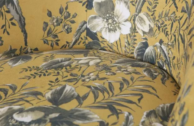 BePureHome Vogue Fåtölj Sammet Vallmo Senap 4 BePureHome Vogue Fåtölj Sammet Vallmo Senap - Bild 2