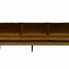 BePureHome Rodeo 3 Seter Velvet Honninggul -Bord Försäljningsbutik product large 8714713081561