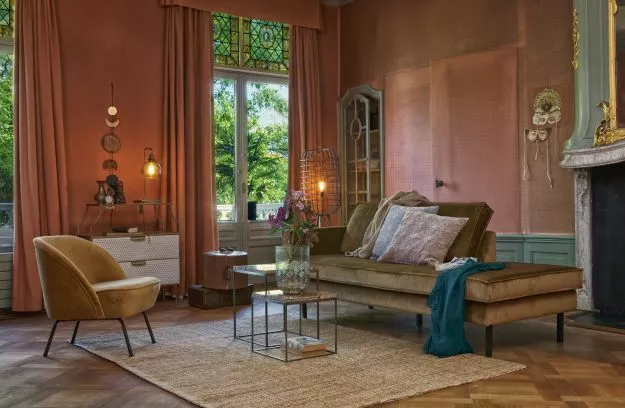 BePureHome Rodeo Daybed Velvet Honninggul 11 BePureHome Rodeo Daybed Velvet Honninggul - Bild 9