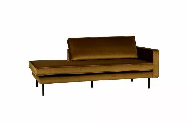 BePureHome Rodeo Daybed Velvet Honninggul 3 BePureHome Rodeo Daybed Velvet Honninggul