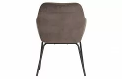 Vtwonen Set Med 2 - Stämnings Matstol Med Sammet Antracit