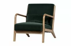 WOOOD Mark Fåtölj Sammet Grön -Bord Försäljningsbutik product large 8714713089338 2