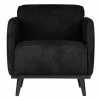 BePureHome Statement Fåtölj Suedine Svart -Bord Försäljningsbutik product large 8714713091379