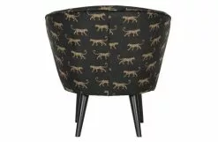 WOOOD Bo Fåtölj Sammet Pantertryck 9 WOOOD Bo Fåtölj Sammet Pantertryck -Bord Försäljningsbutik product large 8714713093922 4