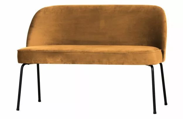BePureHome Vogue Dining Bench Velvet Mustard 5 BePureHome Vogue Dining Bench Velvet Mustard - Bild 3
