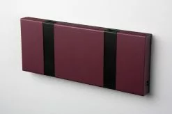 LoCa Knax 2 Krokställ Med Svarta Krokar Fler Färger -Bord Försäljningsbutik purple sort 2