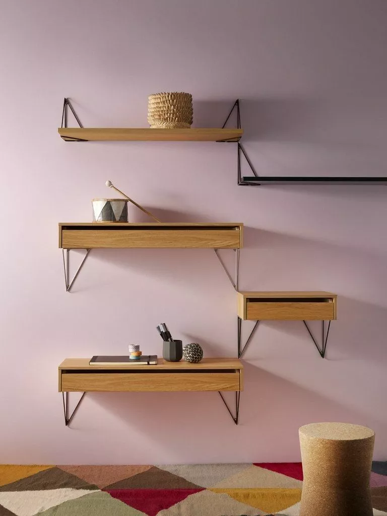 Maze Interior Maze Pythagoras Hylla L Naturlig Ek 4 Maze Interior Maze Pythagoras Hylla L Naturlig Ek - Bild 2