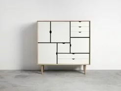 Andersen Furniture S3 Naturolja Ek / Vit -Bord Försäljningsbutik s3 oak white 1 1