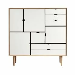 Andersen Furniture S3 Naturolja Ek / Vit -Bord Försäljningsbutik s3 oak white 32222 1 1