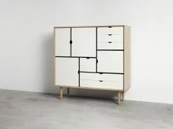 Andersen Furniture S3 Naturolja Ek / Vit -Bord Försäljningsbutik s3 oak white original 1
