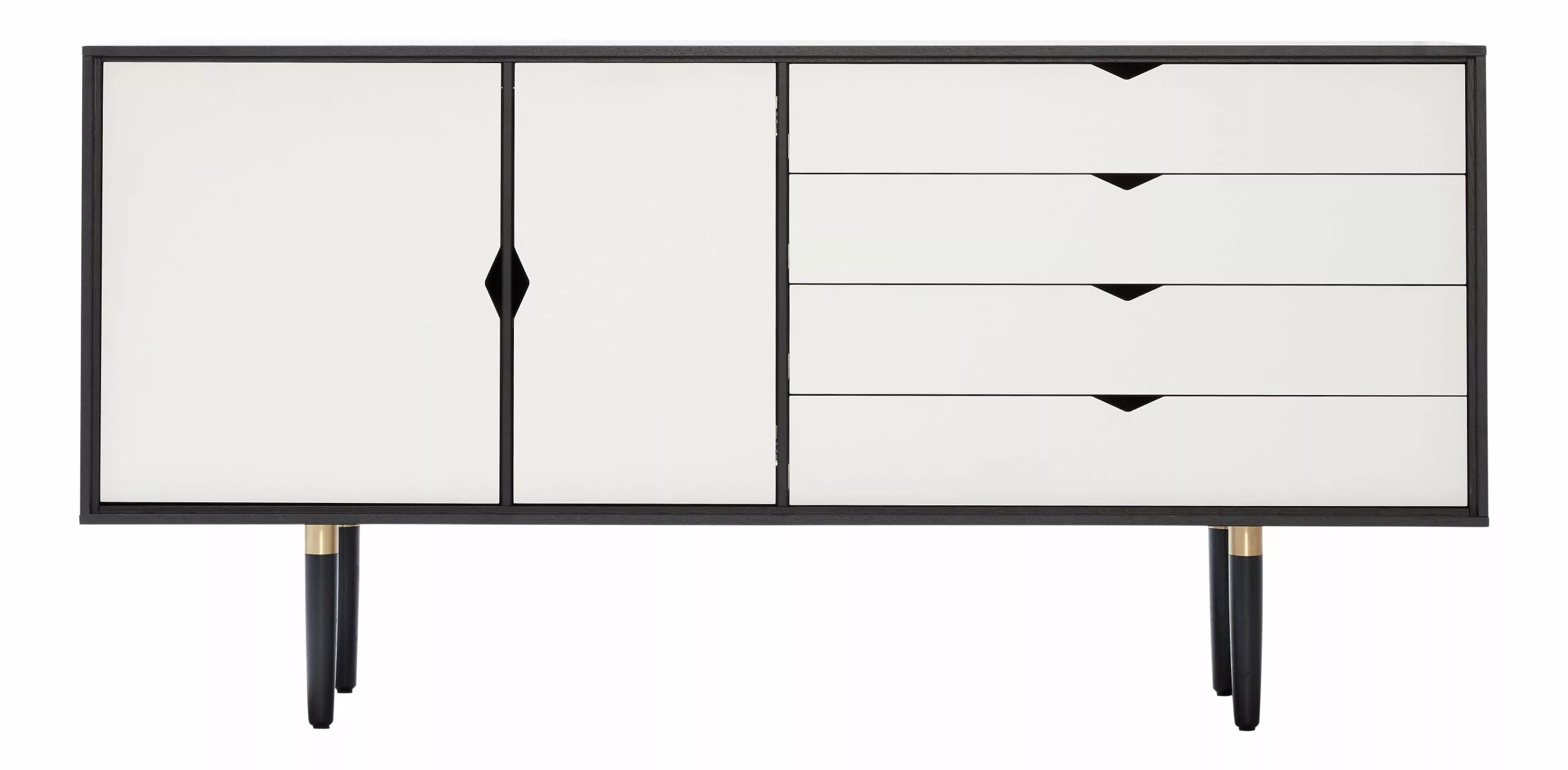 Andersen S6 Skänk Naturolja Valnöt / Vit 5 Andersen S6 Skänk Naturolja Valnöt / Vit - Bild 3