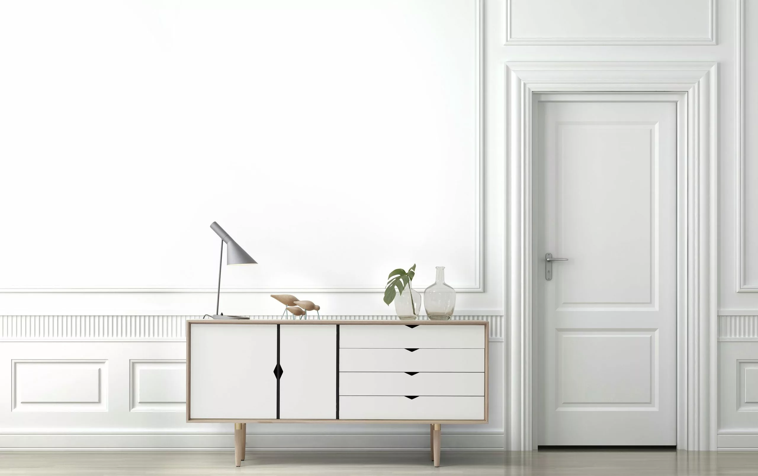 Andersen S6 Skänk Naturolja Valnöt / Vit 4 Andersen S6 Skänk Naturolja Valnöt / Vit - Bild 2