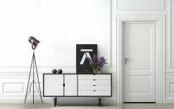 Andersen S6 Skänk Naturolja Valnöt / Vit 9 Andersen S6 Skänk Naturolja Valnöt / Vit -Bord Försäljningsbutik s6 sort ensfarvet 1 1 1 1