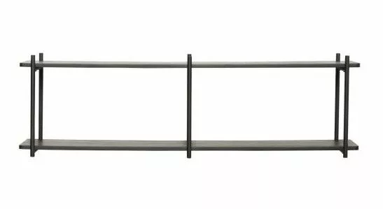 Hübsch Hyllan Ask FSC Sort 5 Hübsch Hyllan Ask FSC Sort - Bild 3