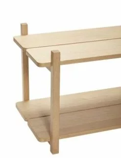 Hübsch Bokhylla Ek Med 2 Hyllor FSC -Bord Försäljningsbutik screenshot 229