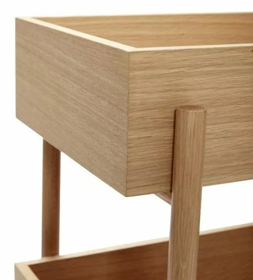 Hübsch Konsolhylla Eik Natur FSC. 4 Hübsch Konsolhylla Eik Natur FSC. - Bild 2