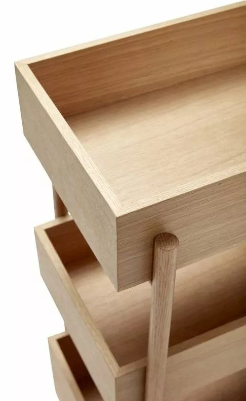 Hübsch Konsolhylla Eik Natur FSC. 5 Hübsch Konsolhylla Eik Natur FSC. - Bild 3