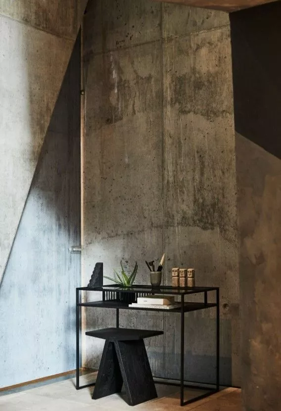 Muubs Denver Skrivebord Metall/Glass Sort 6 Muubs Denver Skrivebord Metall/Glass Sort - Bild 4