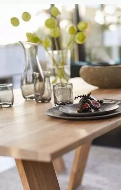 Muubs Angle Matbord Ek Natural 160 X 90 Cm -Bord Försäljningsbutik screenshot 8 8