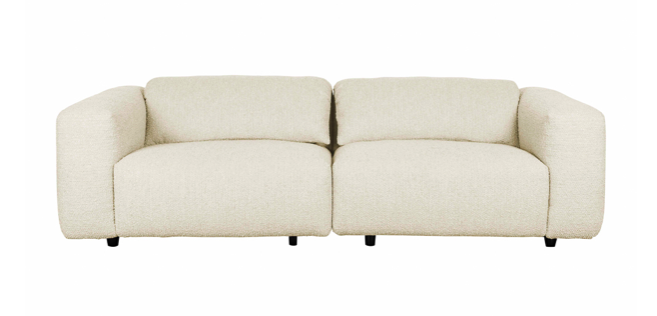 Zuiver Wings Sofa 3-seter Natur 3 Zuiver Wings Sofa 3-seter Natur
