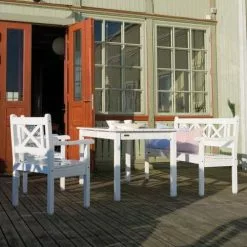 Skagerak Skagen Bänk -Bord Försäljningsbutik skagerak skagen hvitt samlet 2 2 2