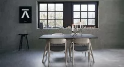 Andersen T7 Bord Svart Fenix Laminat Extra Platta