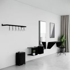 NICHBA HangSys Knaggrekke Liten Sort -Bord Försäljningsbutik thumbnail 45