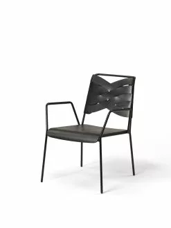Design House Stockholm Torso Lounge Stol Sort -Bord Försäljningsbutik torso arm chair black 4