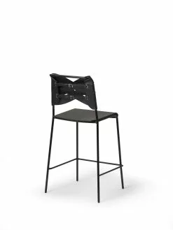 Design House Stockholm Torso Bar Stol Sort / Sort -Bord Försäljningsbutik torso bar chair back side black 3