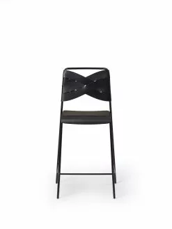 Design House Stockholm Torso Bar Stol Sort / Sort -Bord Försäljningsbutik torso bar chair front black 1