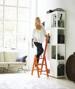 Hindevadgaard Trappstege I Bjørk Svart 10 Hindevadgaard Trappstege I Bjørk Svart -Bord Försäljningsbutik trappestigen orange milj m model 1