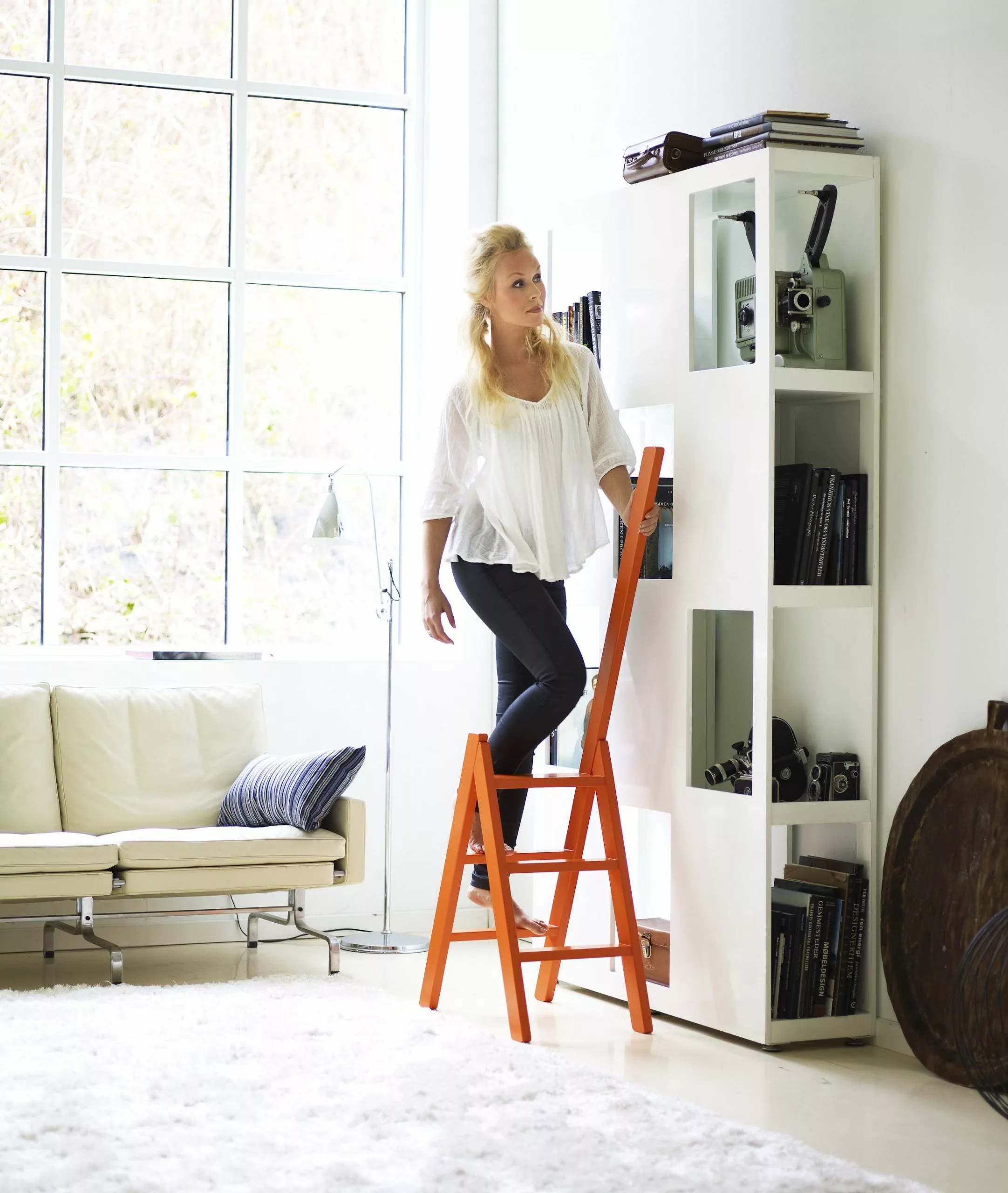 Hindevadgaard Trappstege I Bjørk Svart 5 Hindevadgaard Trappstege I Bjørk Svart - Bild 3