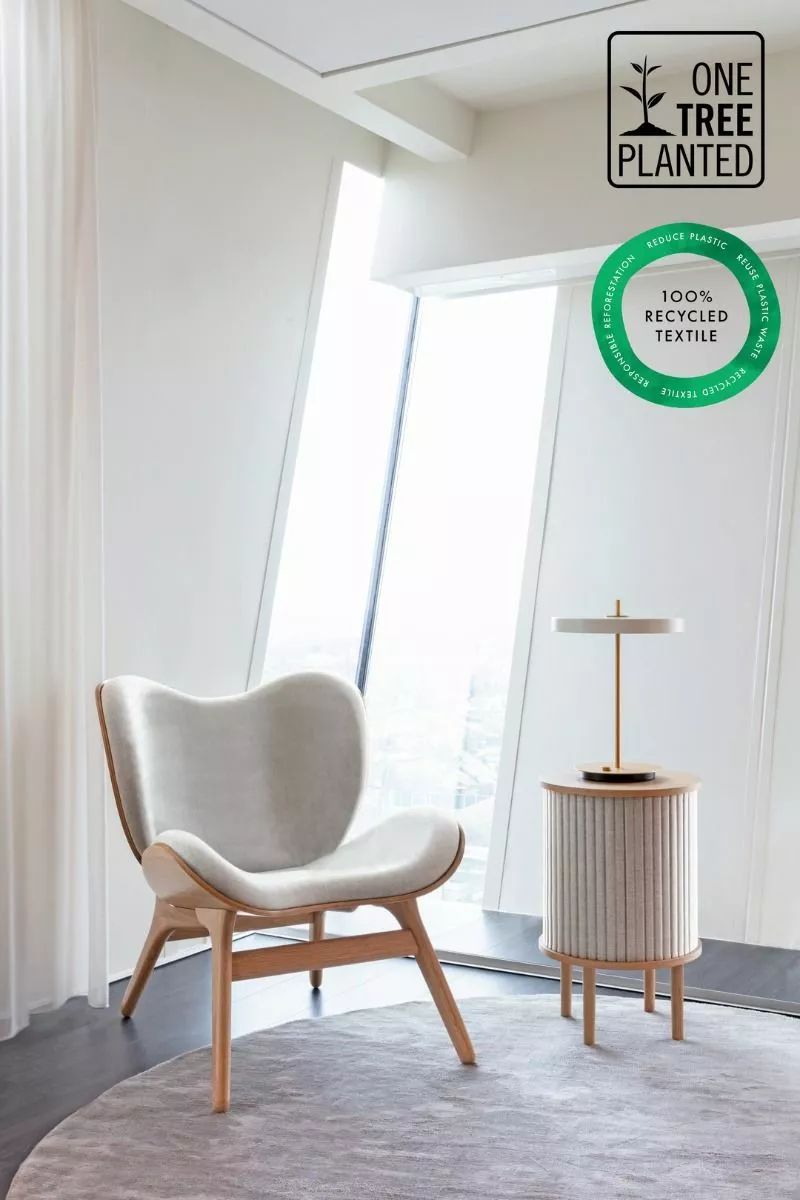 Umage A Conversation Piece Fåtölj Låg Flervals-Svart Ek-Skugga Grå 6 Umage A Conversation Piece Fåtölj Låg Flervals-Svart Ek-Skugga Grå - Bild 4