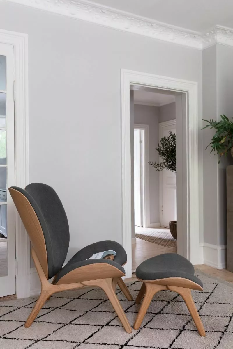 Umage A Conversation Piece Fåtölj Hög Flervals-Svart Ek-Skugga Grå 5 Umage A Conversation Piece Fåtölj Hög Flervals-Svart Ek-Skugga Grå - Bild 3