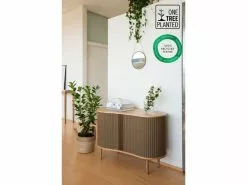 Umage Audacious Skjenk Sort Eik Sterling Grey -Bord Försäljningsbutik umage lifestyle audacious oak sugar brown 1 1 1 2