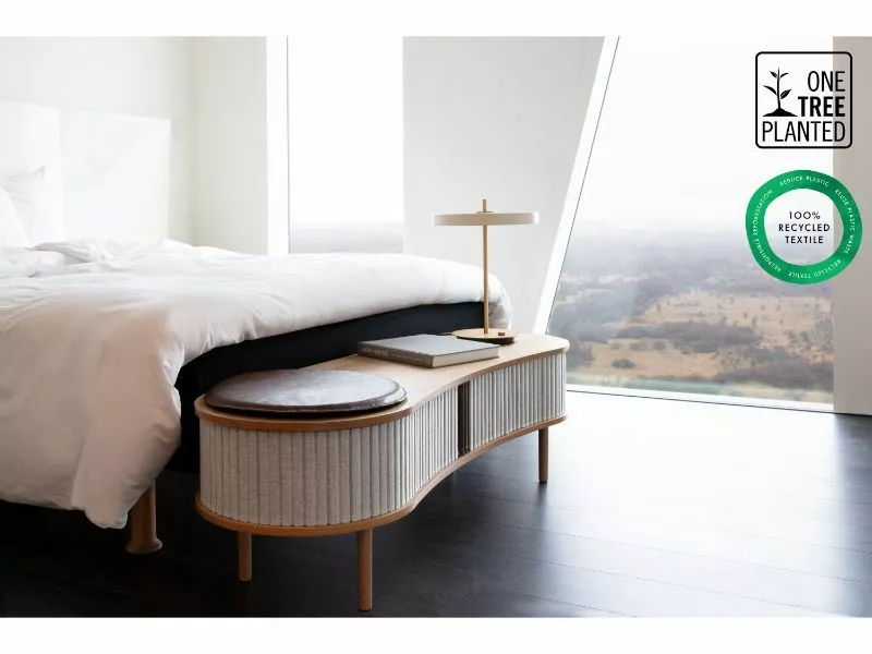 Umage Audacious TV-Benk Sort Eik Sterling Grey - Bild 2