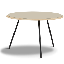 Woud Soround Soffbord Beige Fenix Laminat Ø75 H49 Cm