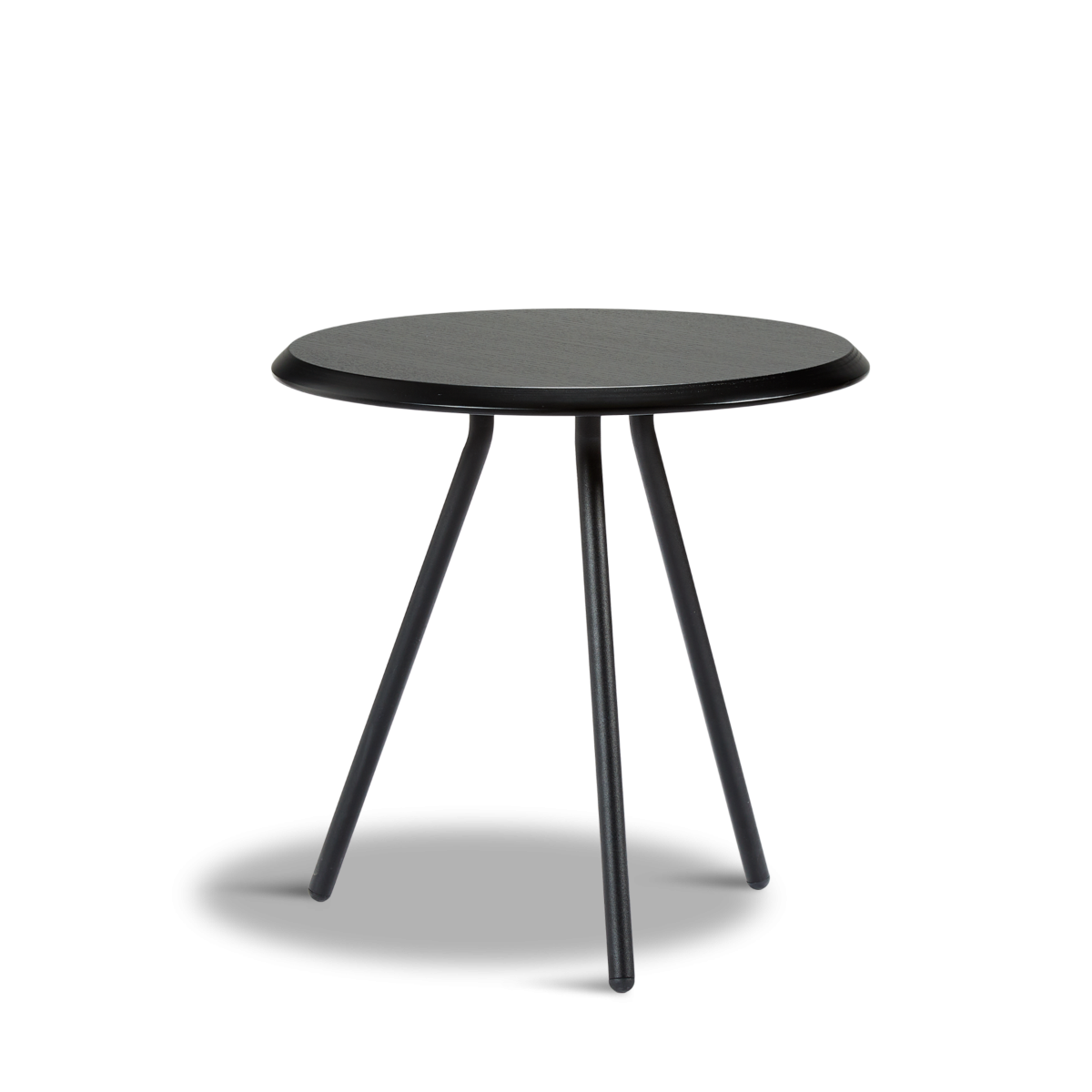 Woud Soround Sidobord Svart Ask Ø45 H44,5 Cm 3 Woud Soround Sidobord Svart Ask Ø45 H44,5 Cm